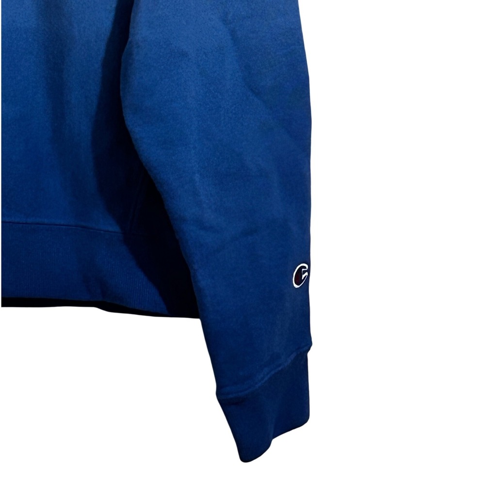 Champion Reverse Weave Heavyweight Sweatshirt Blues Pullover‎ Women's Large NWT - Picture 3 of 9